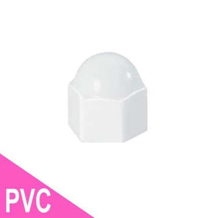PVC kapica za maticu M 5 PVC bijela