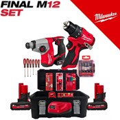 MILWAUKEE 12V FINAL KOMPLET ALATA