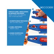 WEICONTOOLS alat za skidanje izolacije Wire Stripper No.5 pak=0,2-6,0 mm2 [10006786]