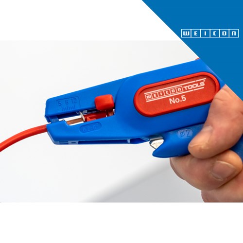 WEICONTOOLS alat za skidanje izolacije Wire Stripper No.5 pak=0,2-6,0 mm2 [10006786]